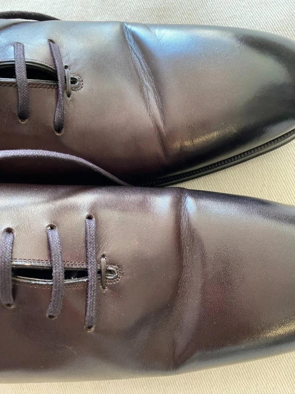 Tom Ford Brown Leather Lace Up Shoes Size 11